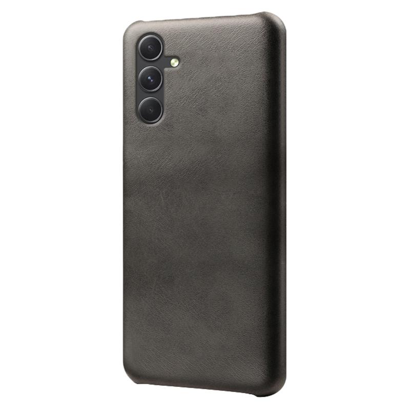 For Samsung Galaxy A55 5G Phone Cover Anti-scratch Calf Texture PU Leather+PC Phone Case