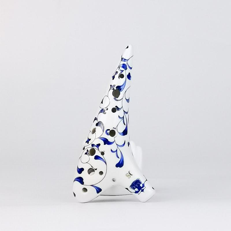 Ceramică Ocarina Baza Instrumente Orff Vindecare 12 găuri Ocarina timpului Terapie cu sunet Accesorii pentru instrumentație muzicală profesională Legenda Ocarine