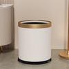 Miling 12L White Dual Compartment Lidless Trash Can