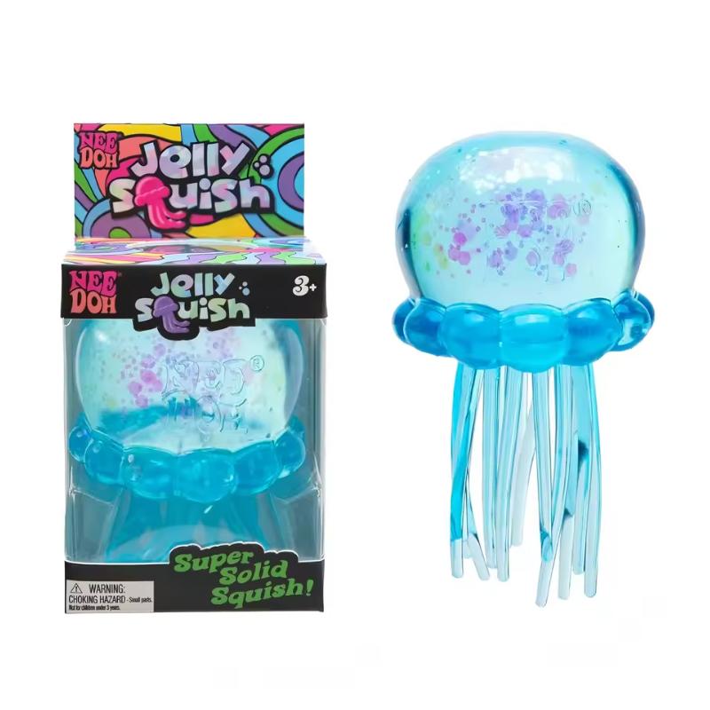 Populair Nee Doh Kwallen & Kubus Squeeze Speelgoed Zacht Jelly Knijp Stressverlichting Fidget Speelgoed Sensorisch NeeDoh voor Kinderen & Volwassenen