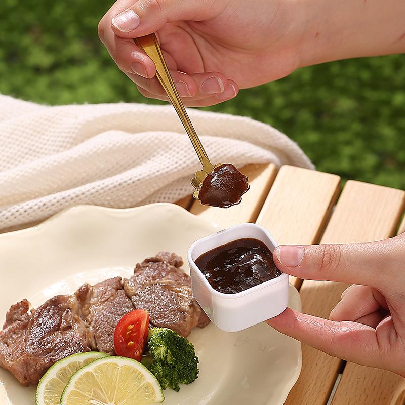 1Pcs Mini Plastic Sauce Bottle Seasoning Box Salad Dressing Containers For Outdoor Barbecue Bento Lunch Box Accessories