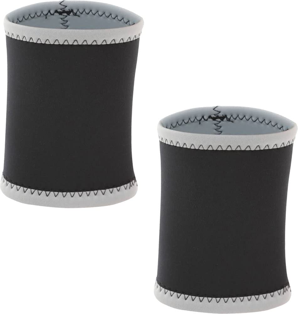 Healthpoint Ankle CR Ankle Warmers Cold and One Size Fits 1810AWSP Warmers, (2-Pack), Windproof, Lightweight, Black, Most,