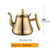 Stainless Steel European-Style Non-Magnetic Kettle Teapot with Filter – Universal for Household, Hotel, and Induction Cookers.