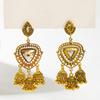 Ethnic Vintage Women's Geometric Turkish Jhumka Earrings Indian Jewelry Tassel Dangling Earring