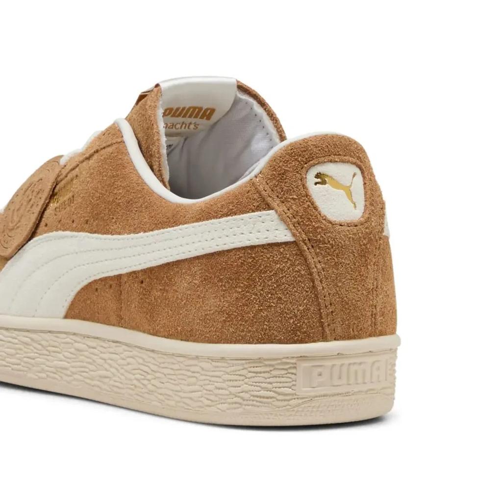 403767-03 Puma Suede Charles F Stead 5 Honey Butter PUMA White (Men's)