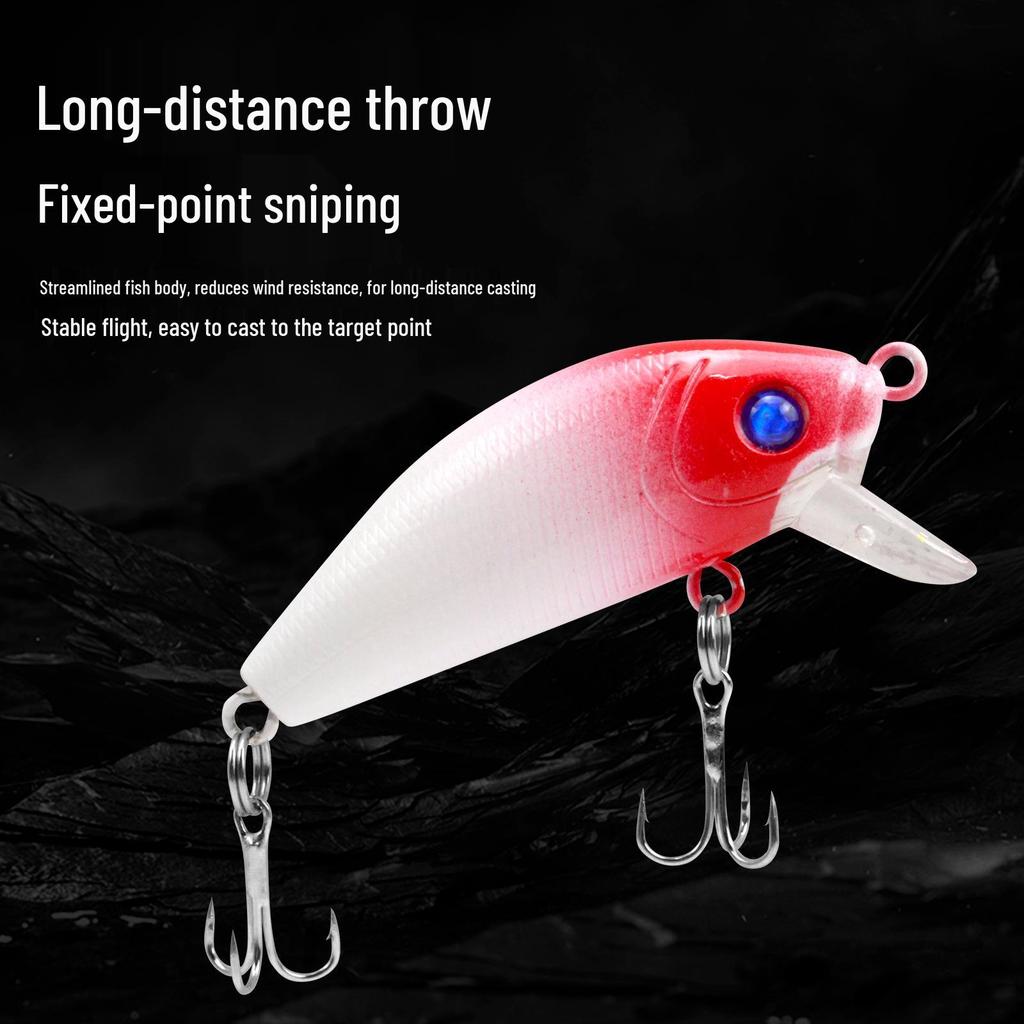 High-Speed Surface Micro Minnow Multi-Color Hard Lure for Freshwater and Saltwater Fishing