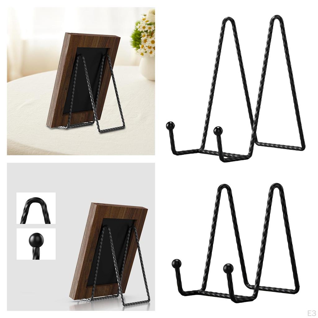 Brace Plate Stand For Holder Bracket Picture Frame Classic Decorative Plate