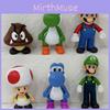 סט פיגורינות אספנות סופר מריו PVC בסגנון אנימה למתנה ולתצוגה