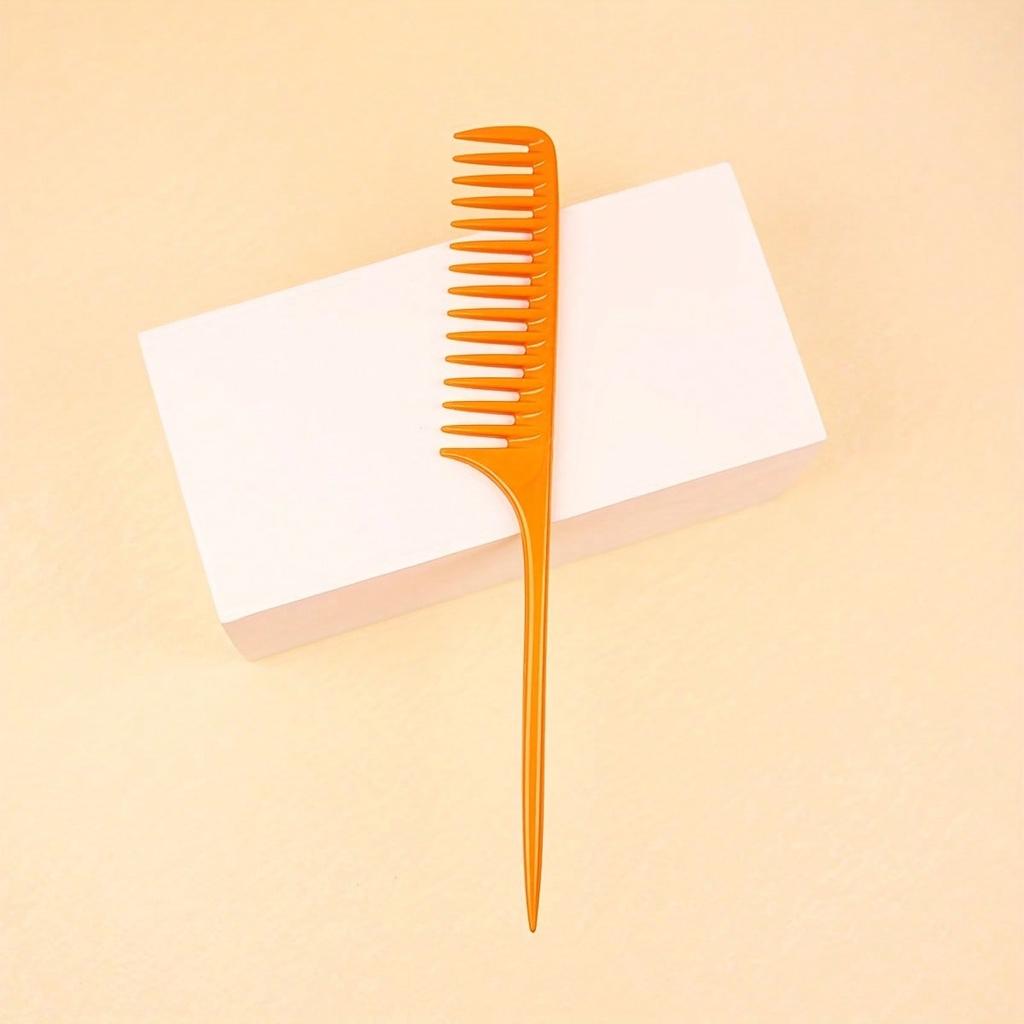 1 Pièce de Peigne à Queue Pointue Spécifique pour Salon de Coiffure, Peigne à Boucler à Dents Épaisses Épaissies, Outils de Coiffage Domestiques