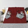 K9 Fashion Soft Warm Flannel Blanket K9 K 9 Robot Dog Sci Fi Orders Master Affirmative The Doctor