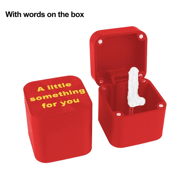 Spoof Middle Finger In The Box Funny Novelty Prank Gifts Surprise Gift Pop Up Box Toys For Men Christmas Creative Funny Gifts