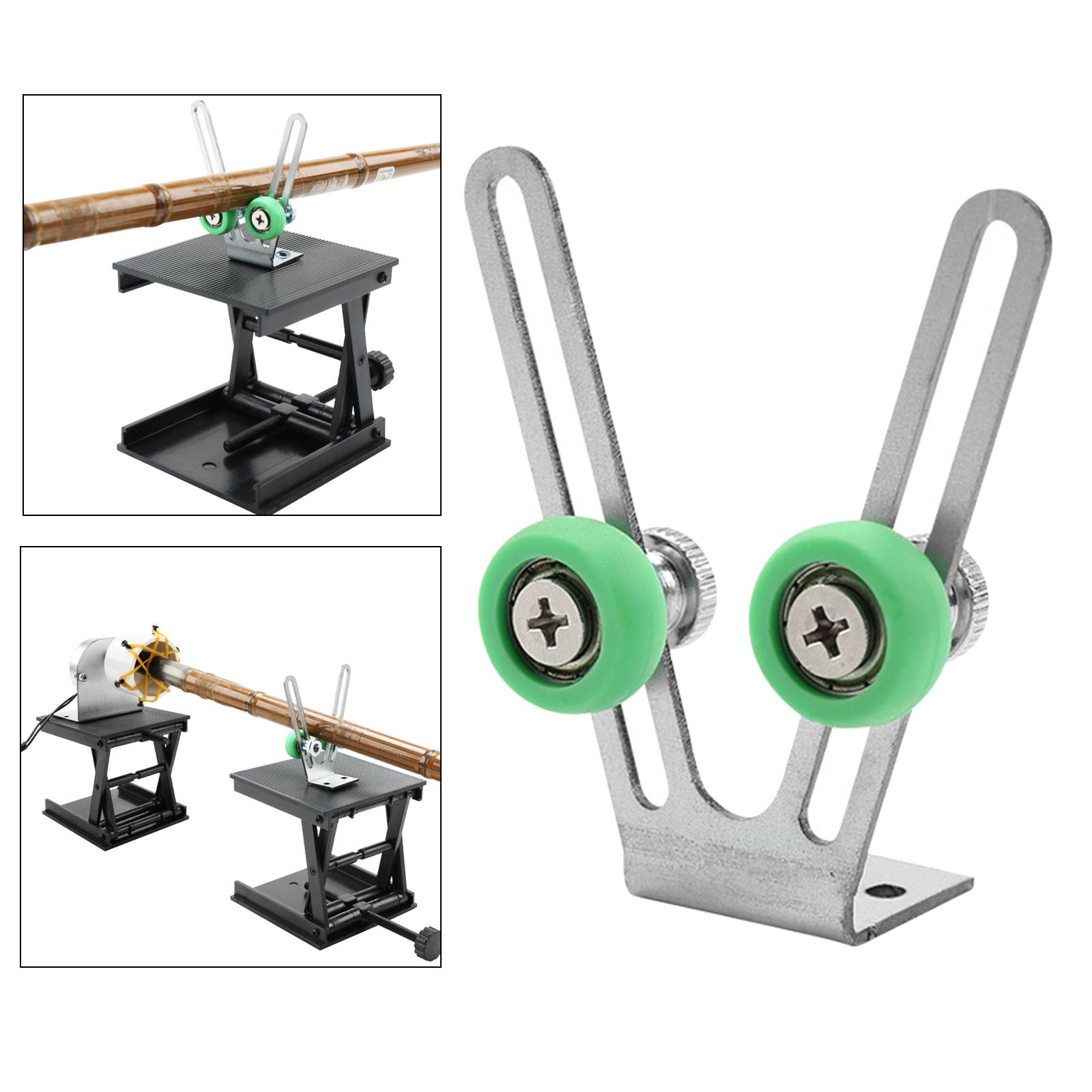 Pole Support Stand Fishing Pole Repair Wrapped Wire Portable Repair Rod Supplies