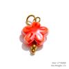 Yhpup 1PC Cute Enamel Enamel Star Flower Cherry Strawberry DIY Accessories Charm Pendants for Necklace Bracelet Earrings Making