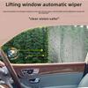 Universal Car Side Window Cleaner - Dual-Use Auto/Home Glass Wiper Tool, Streak-Free Water Mist Removal & Blade Care Accessory
