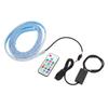 1.8m Flexible Car LED Light Strip with Remote Control Universal 12V 5W RGB Colorful for Front Bonnet