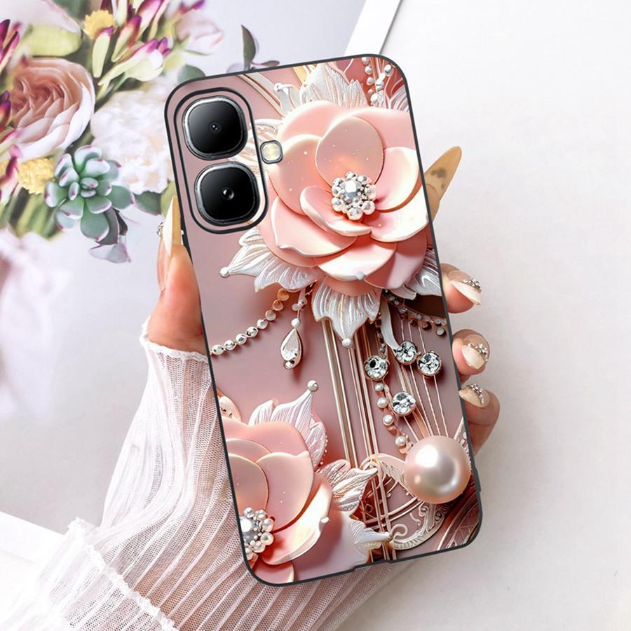 For Infinix Smart 20  Case X6840  X6840B  2026 Cover Stylish Butterfly Silicone TPU Soft Back Cover For Infinix Smart20 4G Capa