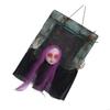 Motion Activated Glowing Ghostly Gravestone Decoration Scary Sounds and Shaking A0KF