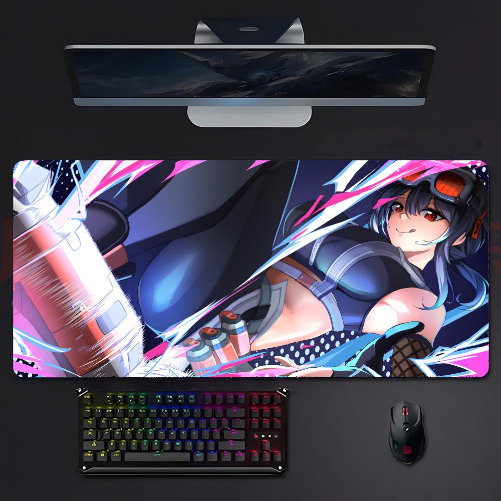 Game Cool Zenless Zone Zero Grace Howard Mouse Pad Mousepad Large Gaming Lockedge Thickened Pc Table Desk Mat