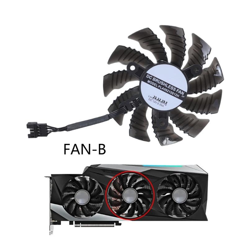 82MM T129215BU GPU Cooling Fan Replacement for 3070TI 3080 3090 GAMING Graphics Cards Video Card Radiator