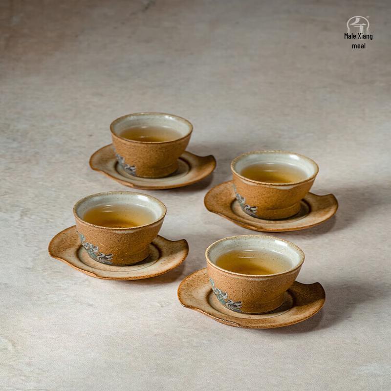 Wanqiantang Dunhuang Co-branded Ceramic Tea Set