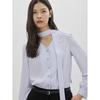Cc Collect Shirring Tie Blouse C261msc002