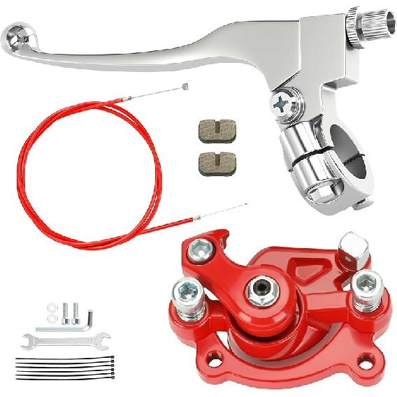 Mini Bike Brake Caliper Lever Kit Compatible With Monster Mega Moto MMB80 105Cc Motovox MBX10 MBX11 Baja DB30 Coleman CT100U CC100X Predator 79Cc