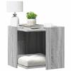VidaXL Cat Litter Box Furniture Sonoma Grey Engineered Wood 857756
