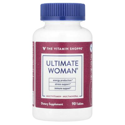 The Vitamin Shoppe, Ultimate Woman®, Multivitamin and Multimineral, 90 Tablets