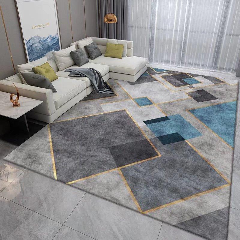 Geometric Printed Carpet Living Room luxury 160x230 Large Area rugs for bedroom decoration soft non-slip floor mat for kids room