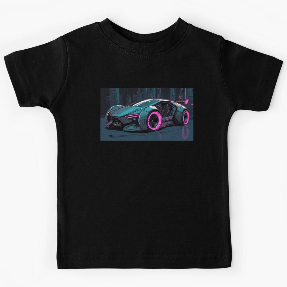 Futuristic Sports Car Kids T-Shirt 110