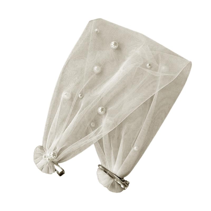 Pearls Embellished Headbands For Women Elegant Hair Accessory With NonSlip Design Soft Tulle Fabric For Weddings Parties