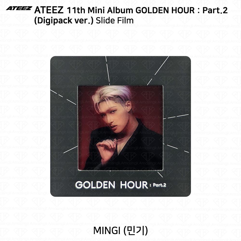 ATEEZ 11. minialbum Golden Hour Part.2 Digipack Ver Oficiální fotokarta KPOP
