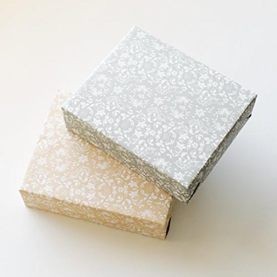 Heads Wrapping Half Elegant Flower Gray Paper, Size, High-Quality Paper, Pattern, (50 Sheets) ELF-1W