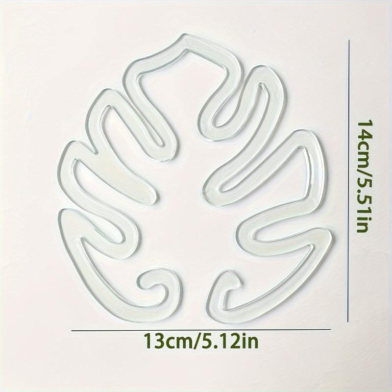 5er-Pack Transparente Flexible Pflanzenstützklemmen Verstellbare Gartenklemmen für Innen Außen Bonsai Monstera Pflanzen Trainingsclips
