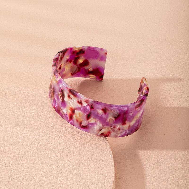 Elegant Resin Acetate Openable Women s Fashion Bracelet