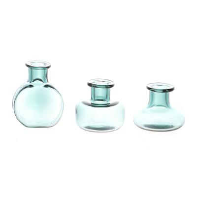1 unidade 1:12 Vaso de Vidro Miniatura para Casa de Bonecas Arranjador de Flores Pote de Armazenamento Decoração de Jardim