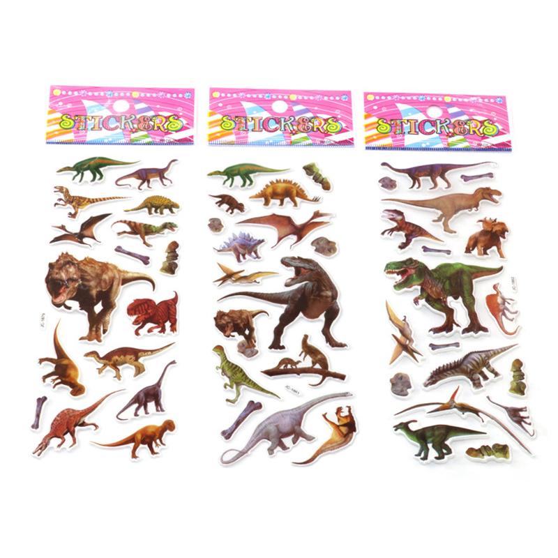 10 Sheets Dinosaur Stickers for Boys Kids Toy Gift DIY Laptop Phone Suitcase Notebook Ancient Animal Sticker Graffiti Decals