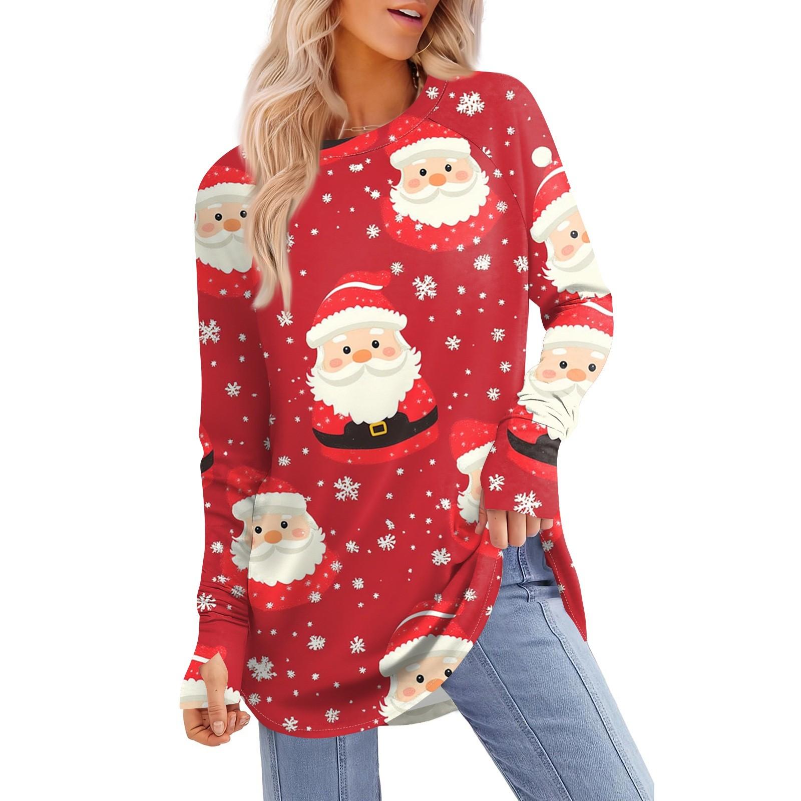 Женская толстовка большого размера с графическим принтом — фото 7