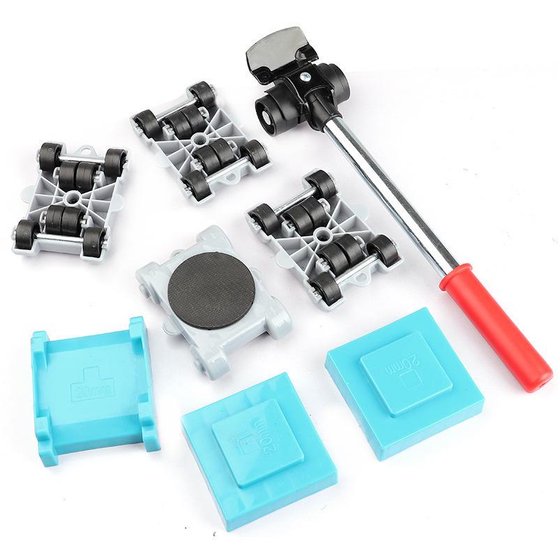 In Stock Movable 8-Piece Heavy Object Moving Tool Set