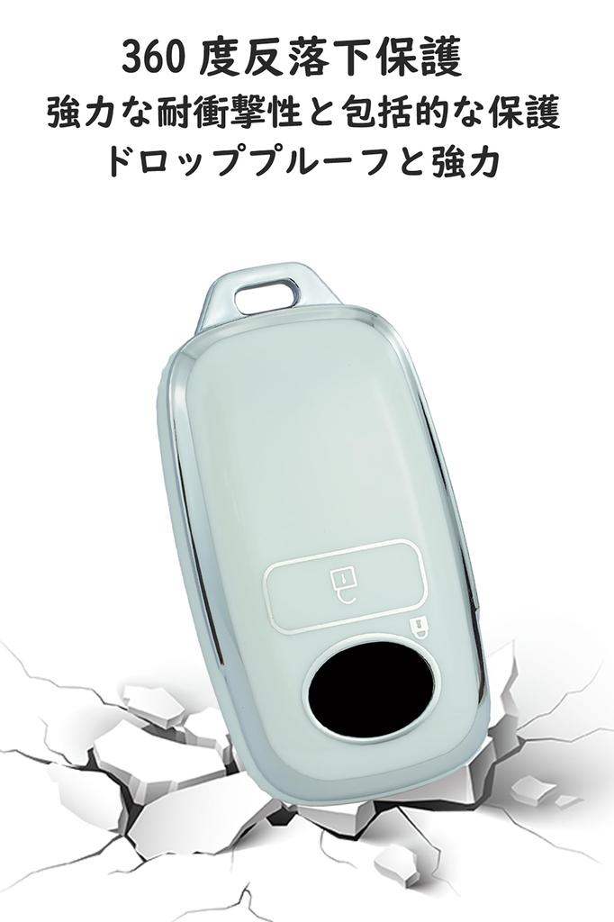 Ontto Daihatsu Dedicated Smart Key Case, Key Cover, Keychain, Daihatsu TAFT Taft, Activa Style,