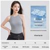 Tencel Lyocell Women's Sleeveless Halter Knit Camisole - Slimming Base Layer Top
