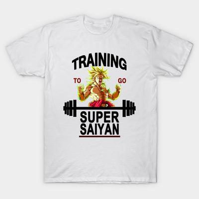 T-shirt Femme Entraînement Pour Devenir Super Saiyan Brolly Imprimé Harajuku T-shirt Kawaii Été Manches Courtes T-shirt Haut
