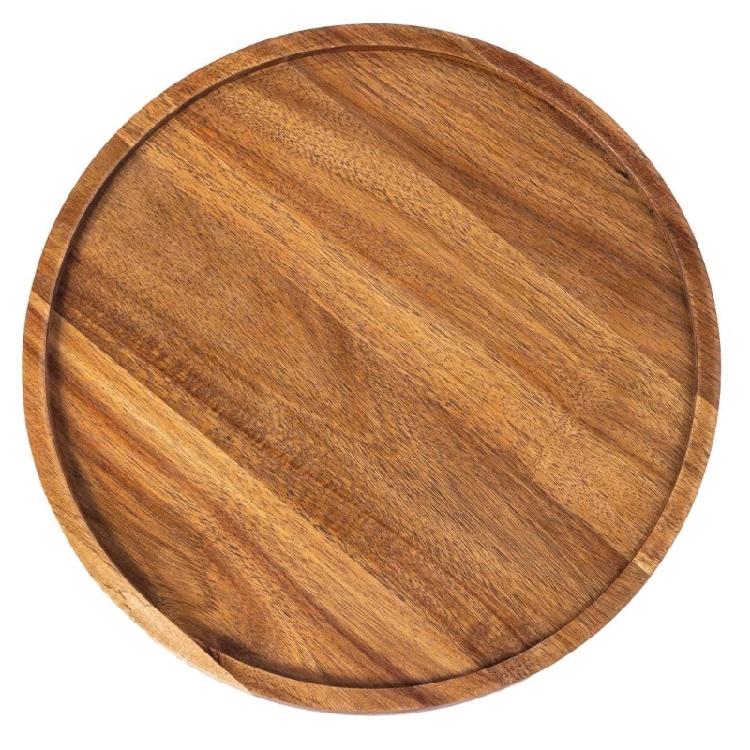 

Stylish Large Wooden Platter For Serving Food And Displaying Tea Set Practical And Spacious Storage Tray