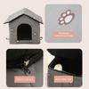 Outdoor Waterproof Cat House Insulated Feral Cat House Shelter For Winter Insulated Outside Feral Cat House Shelter With Door