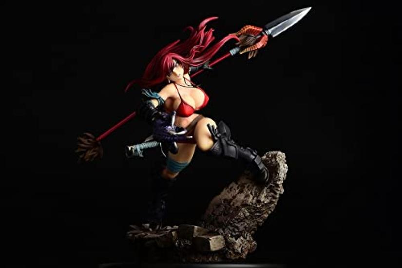Orca Toys Erza Scarlet the Knight Another Black Scale PVC Figure ver. Color Armor 1/6 Pre-painted