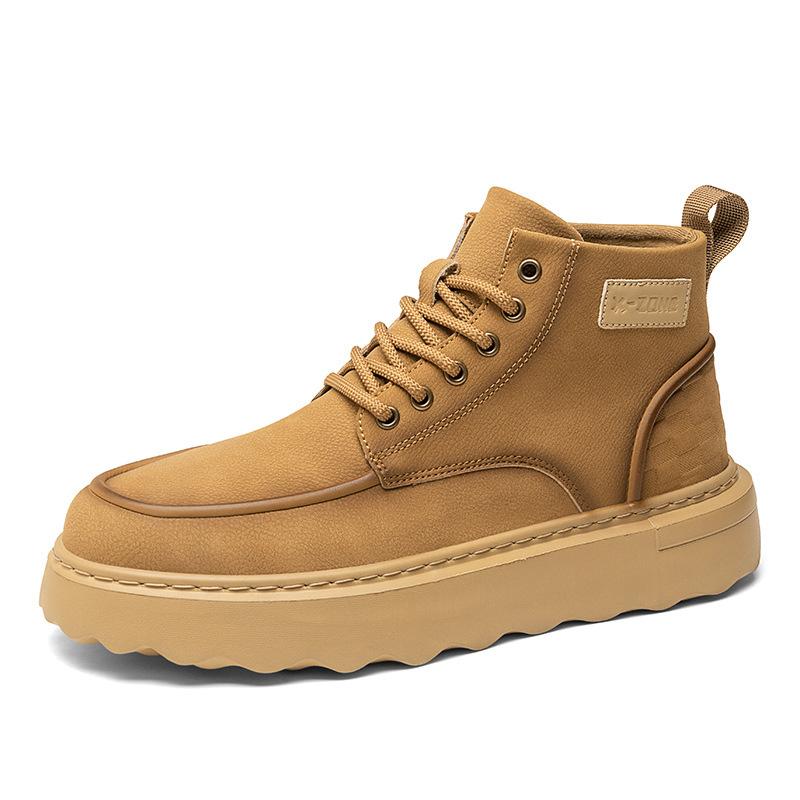 Pánské kožené boty Martin všestranné evropské pánské boty britské prvotřídní hovězí kůže boty Martin niche ležérní kožené boty muži