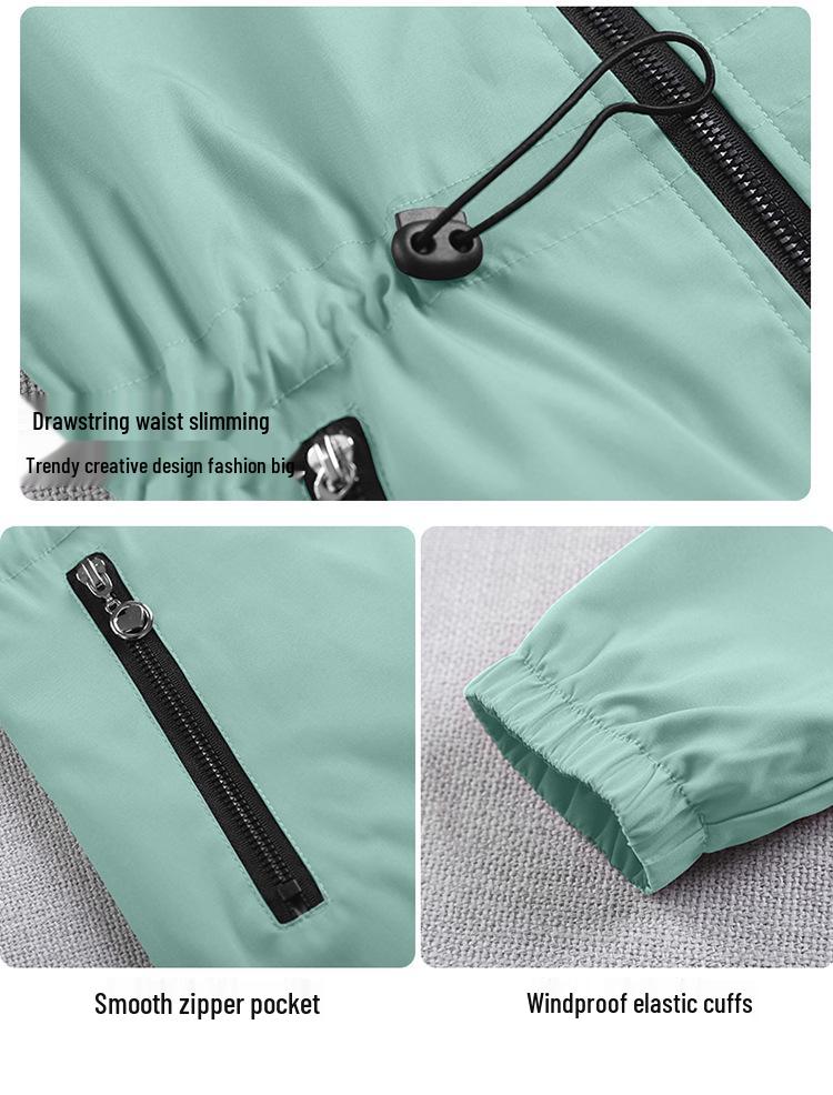 Woodpecker Women's Mid-Length Fleece Coat - 2025 Autumn/Winter Warm Thickened Windbreaker Jacket