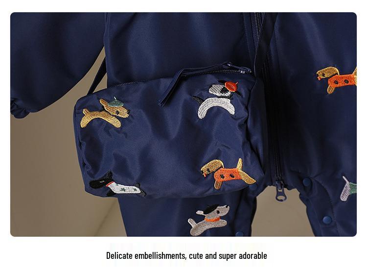 Autumn & Winter Baby Jumpsuit Windbreaker: Infant & Toddler One-Piece Outerwear Coat Romper