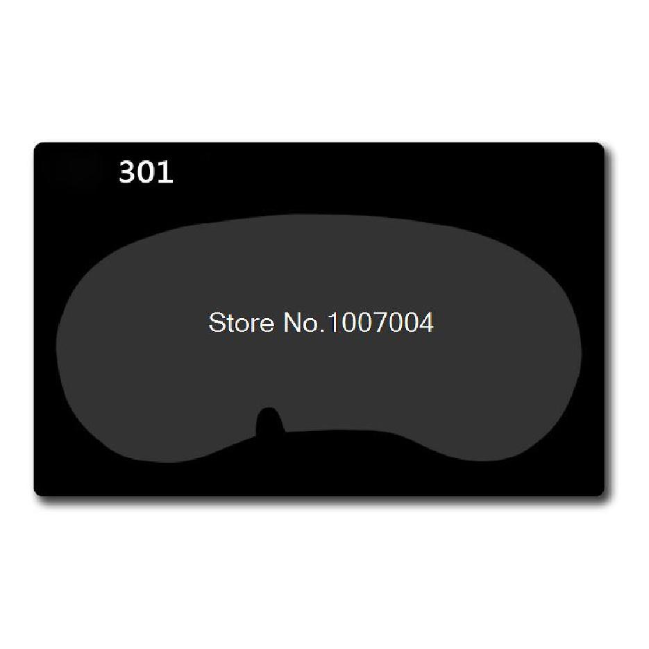 Car Dashboard Sticker Instrument Desk Protective Film Sticker Accessories Fit For Peugeot 207 301 308 3008 408