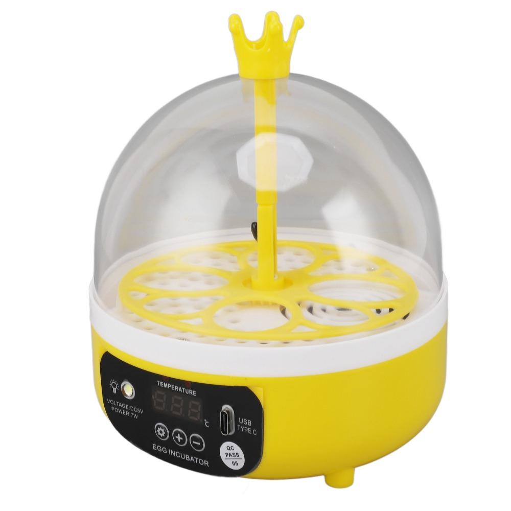1 set Humidity Control Poultry Hatching Machine ABS Home Incubator  Outdoor Use